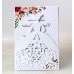 2020 Invitation Card Wedding Card Design Laser Cut Beautiful Girl Pink Card